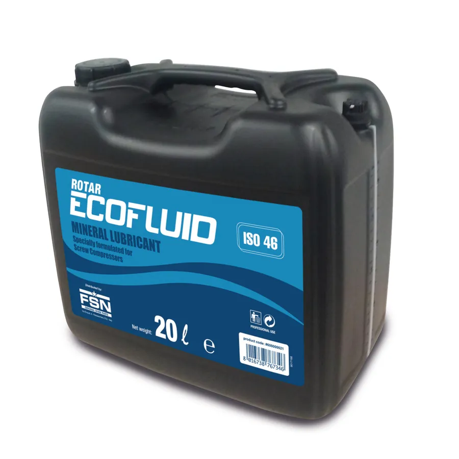 Минерално масло за винтови компресори ROTAR ECOFLUID 46 20 L — Aircraft