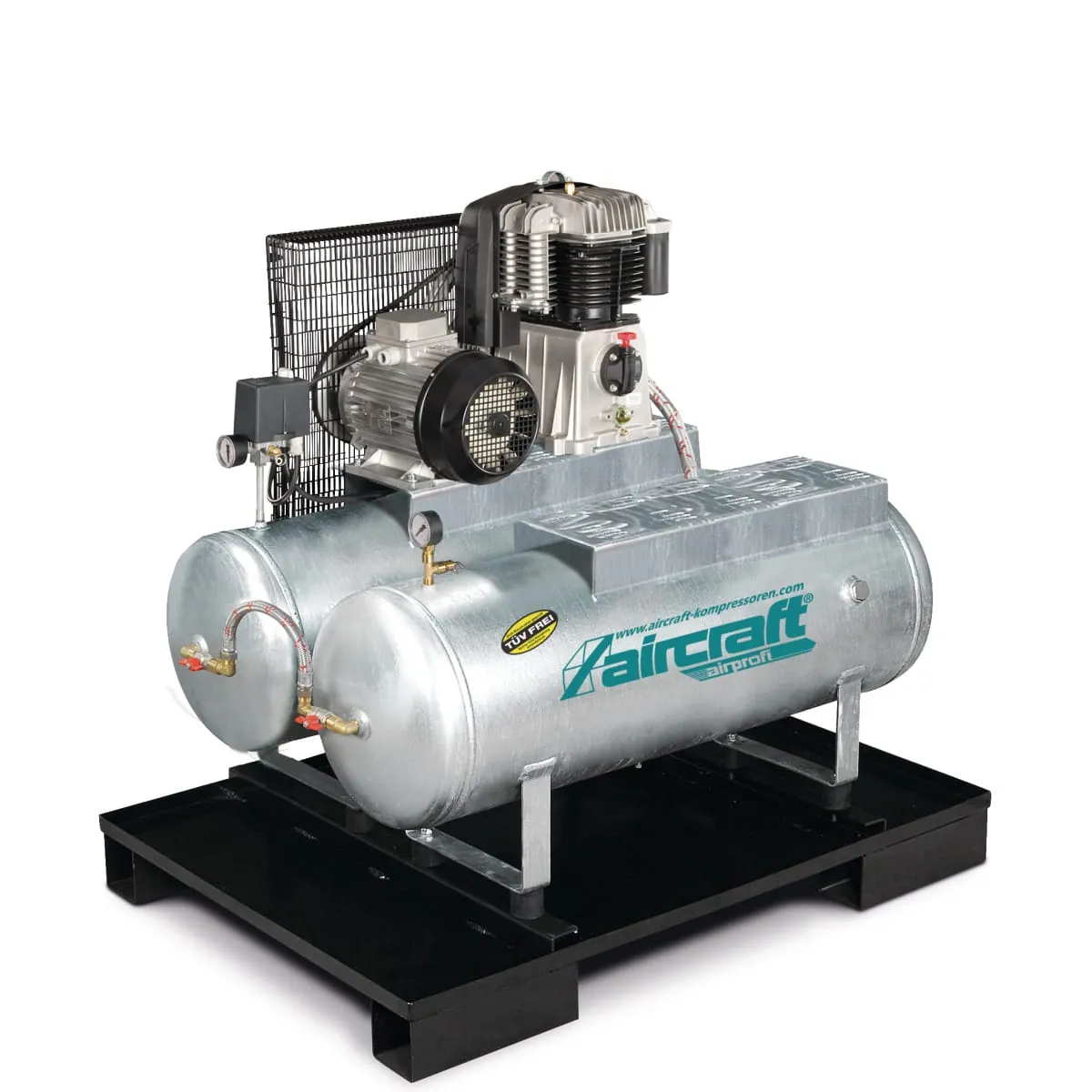 Бутален компресор AIRPROFI DUO 853 / 2×100 / 10 — Aircraft