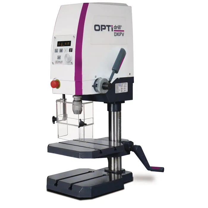 Настолна бормашина Optimum OPTIdrill DX 17V, Ø16 мм, B16, 50–4000 об./мин, 1.0 kW, 230 V