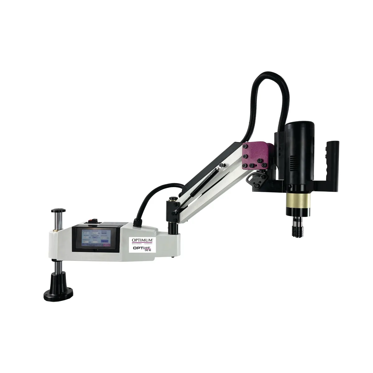 Серво резбонарезна машина Optimum OPTIdrill DG 16, 230 V