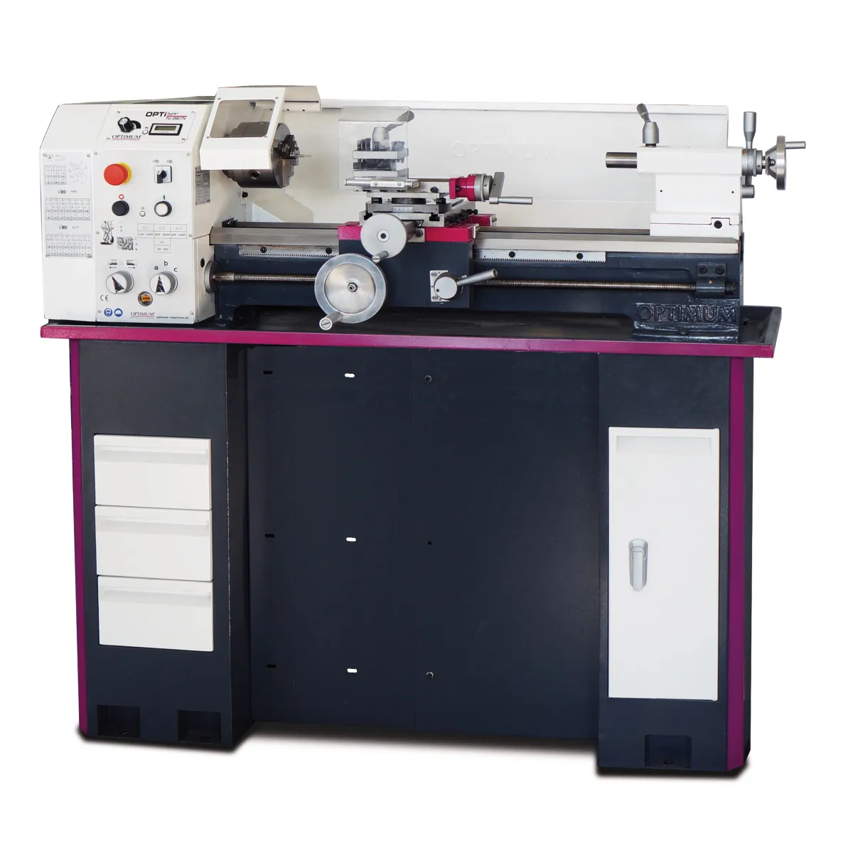 Настолен струг Optimum OPTIturn TU 2807 – 400V