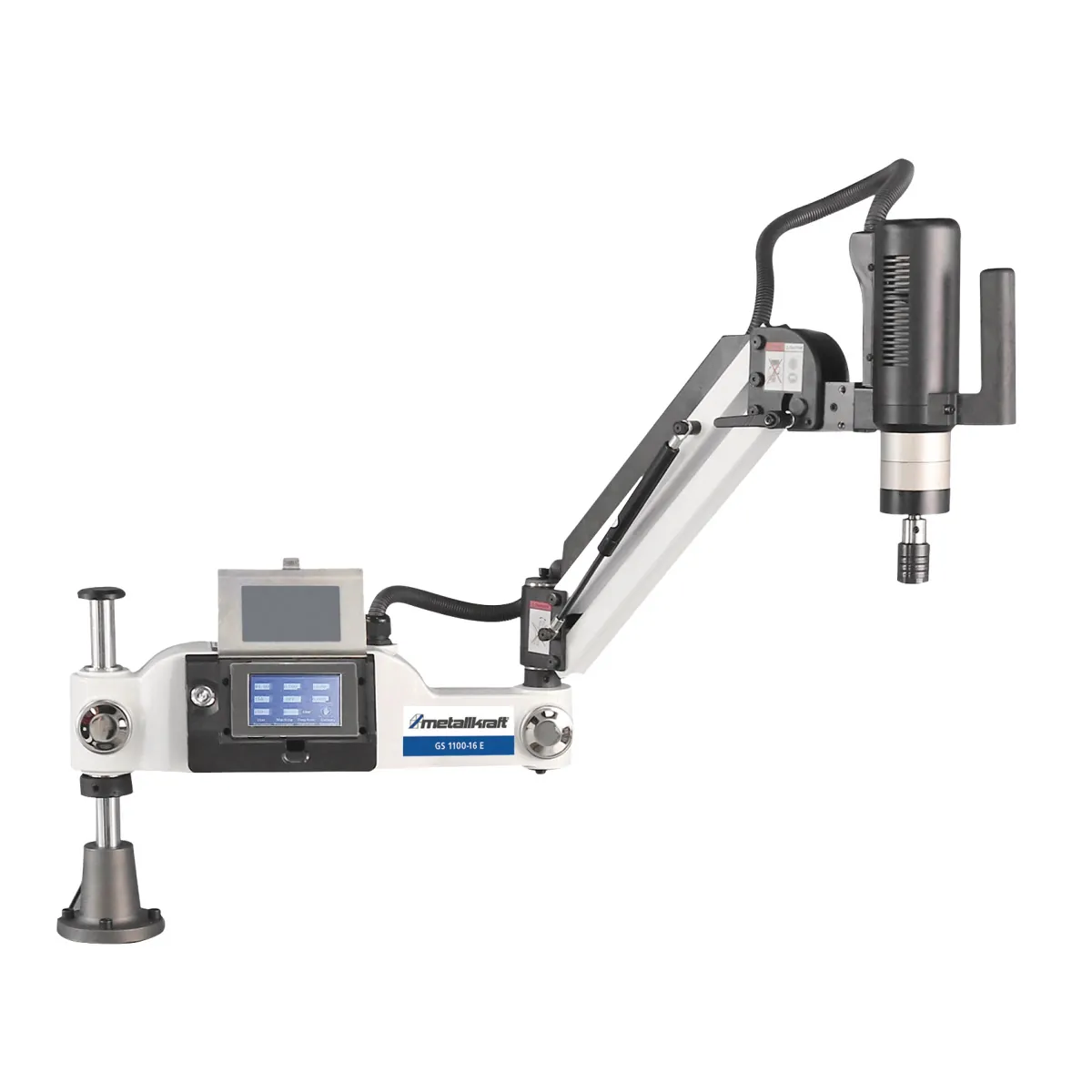 Електрическа резбонарезна машина GS 1100-16 E комплект с шаси, 230 V — Metallkraft