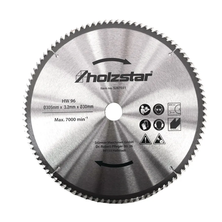 Твърдосплавен циркулярен диск 305 x 30 x 3.2 мм Z96 — Holzstar